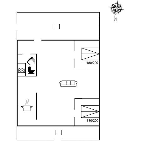 Σπίτι διακοπών Elinora - 100m From The Sea By Interhome Lakolk